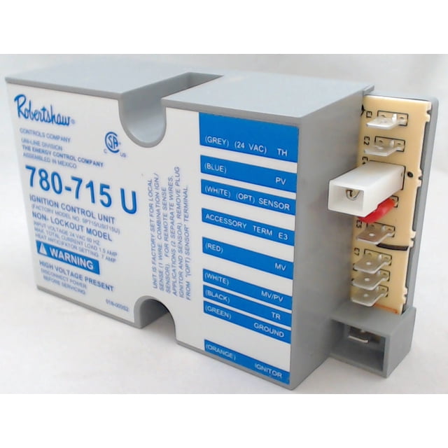 Robertshaw Replacement Ignition Unit, Non-Lockout, Model: SP715, 780-715
