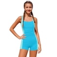 thumbnail image 6 of Rvusndi Girls Swimsuit One Piece Swimwear with Removable Soft Cup Inserts Bathing Suit Casual Summer Swimming for Beach Pool Wear 13-14Years, 6 of 6