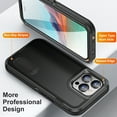 thumbnail image 6 of Kickstand Case for iPhone 14 Plus, Shockproof, Dropproof,slim & tough, Dustproof,Anti-Scratch,pocket-friendly,Rugged phone case, Slim Fit for iPhone 14 Plus Phone Case with Built-in Kickstand,K, 6 of 9