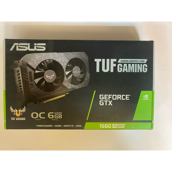 Pre-Owned TUF NVIDIA GeForce GTX 1660 SUPER Graphic Card - 6 GB GDDR6 (TUFGTX1660SO6GGAMING)