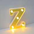 thumbnail image 1 of 1 pieza de luz decorativa en forma de letra, propuesta de propuesta, luces de cumpleaños, decoraciones festivas para fiestas, luces navideñas para exteriores, decoración de árboles de Navidad, decorac, 1 of 4