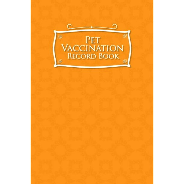 Pet Vaccination Record Book: Horse Vaccination Chart ...