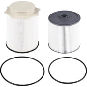 6.7 Cummins Fuel Filter Water Separator Set for 2019-2024 Ram 2500 3500 4500 5500 6.7L Turbo Diesel - Replaces 68157291AA 68436631AA 68065608AA PF46152 FS53000 DF99085 2-Piece Kit