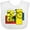 AA-White, variant on Inktastic Bike Pattern Blocks Boys or Girls Baby Bib