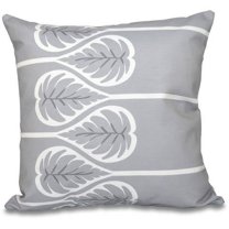 Simply Daisy 16" x 16" Fern 1 Floral Outdoor Pillow