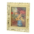 thumbnail image 2 of Miniatures Art Painting, Flower Pattern Simulation Model Dollhouse Oil Painting Decoration Accessories  For 1:12 Dollhouse, 2 of 8