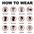thumbnail image 1 of Outdoor Riding Neck Gaiter Sun UV Protection Bandana Headwear Windproof Breathable Sports Face Scarf S59, 1 of 6