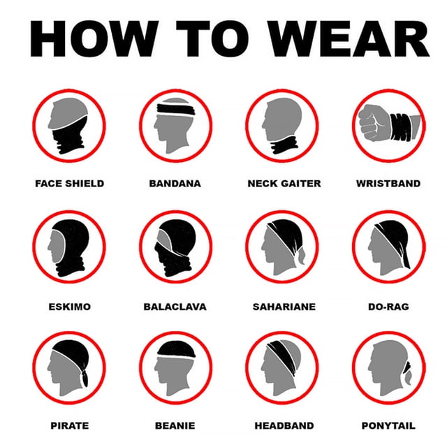 Outdoor Riding Neck Gaiter Sun UV Protection Bandana Headwear Windproof Breathable Sports Face Scarf S59