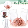 thumbnail image 3 of 30 Pcs Trading Cards Protector Case Acrylic Clear Graded Card Holders with Label Position Hard Card Sleeves, 3 of 7