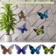 thumbnail image 1 of Fiudx Decoración Metálica para Jardín, Arte Realista para Exteriores, Revestimiento Resistente a La Intemperie, Hierro Resistente a La Oxidación, Set de Regalo Único, Decoración para Jardín y Patio,, 1 of 3