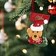 thumbnail image 5 of Christmas Red Plaid Cottons Drawstring Bag Reusable Cookies Candy Treat Pouch Holiday Gift Bag Party Favors Wrapping Packaging, 5 of 7