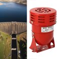 thumbnail image 1 of Campana De Alarma De Motor Industrial, Mini Bocina De Acero De Color Rojo, Sirena De Zumbador De Motor Con Sonido Para Barcos, Ambulancias De Transporte Público, 1 of 7