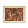 thumbnail image 1 of Brown Rock Rough Surface Pattern Desktop Photo Frame Picture Art Decoration Painting 6x8 inch, 1 of 3