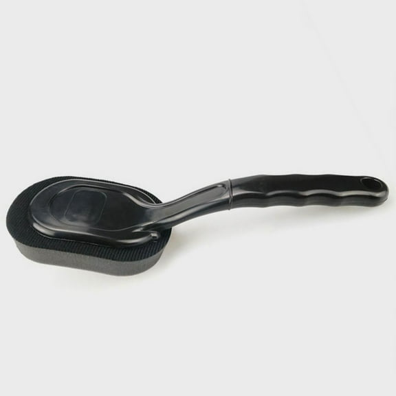 Raindrops Ergonomic Handheld Tire Shine Applicator Brush Effortless Cleaning and Waxing Sponge Brush for Detailing and Maintaining