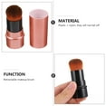 thumbnail image 3 of DEEPCRAFF 2Ud Brochas Retráctiles Y Polvo Con Ergonómico Color Rojo Para Maquillaje Facial, 3 of 7