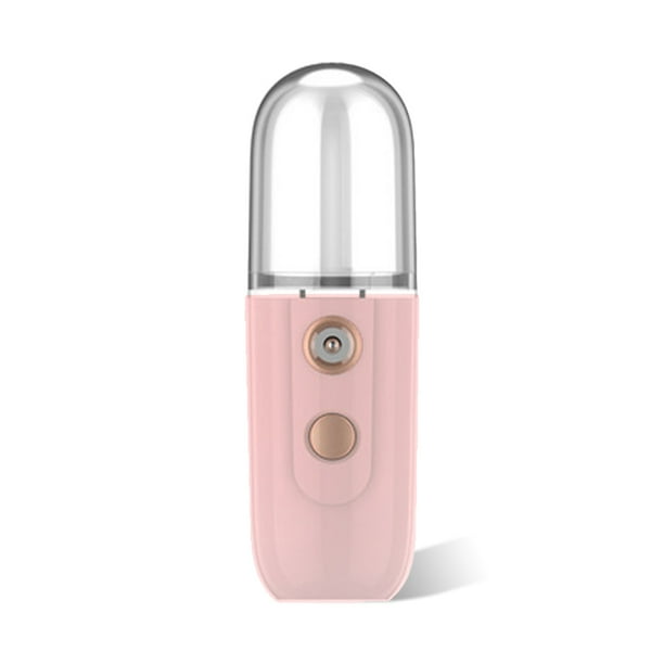 Mini 30ml USB Humidificadores Difusor Difusor Facial Plástico Rociador Mistola Rociador Hidratante Handheld Skin Care Máquina herramienta Luz Rosa kenally HA028263-05B
