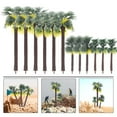 thumbnail image 4 of HEMOTON 12pcs Palm Trees Plastic Diorama Scenery with Random Root Color, 4 of 8