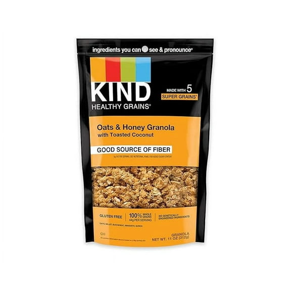 Kind, Granola Clusters, Oats And Honey, 11 Oz
