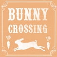 thumbnail image 2 of Allen, Candace 12x12 White Modern Wood Framed Museum Art Print Titled - Bunny Crossing, 2 of 4