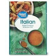 Great Value Italian Salad Dressing & Recipe Mix, 0.7 Oz