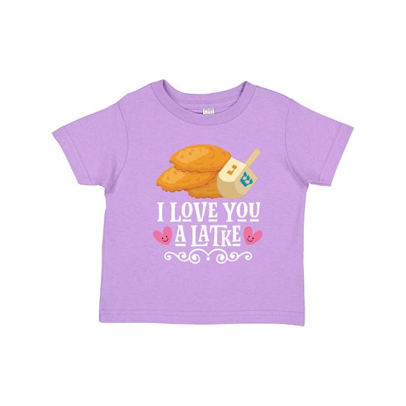 Inktastic Hanukkah Funny Latke Girls Toddler T-Shirt