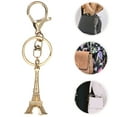 thumbnail image 2 of Eiffel Tower Alloy Keychain Unisex Metal Souvenir Pendant Gift, 2 of 9