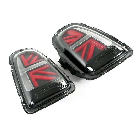 Dynamic Tail Light Assembly, Plug And Play IP67 Waterproof Rear Stop Lamp Smoke Lens For Car Modification