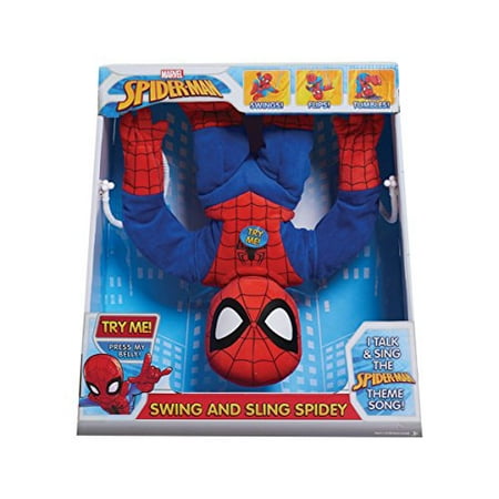 Just Play Marvel Swing Sling Spiderman Plush Walmart Canada