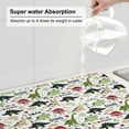 thumbnail image 6 of Kdxio Dinosaur for Dish Drying Mat,24*18 inch Absorbent Dish Drainer Kitchen Counter,Large Size Dish Drying Pad for Countertops,Draining Racks, 6 of 9