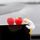 thumbnail image 1 of 3 piezas de adornos de frutas para el salpicadero del coche, adornos para consola central del automóvil, figuras de frutas de resina para sala Manzana de lichi, 1 of 8
