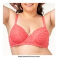 thumbnail image 2 of Brasier Curvation para Dama, con Encaje y Microfibra en Espalda Rosa Talla 38B, 2 of 4