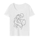 thumbnail image 1 of Camiseta para mujer Ropa de calle Cómoda Casual Mujer Activewear Básico M, 1 of 8