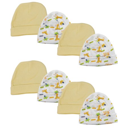 

Baby Boy Baby Girl Unisex Infant Caps (Pack of 8)
