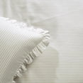 thumbnail image 3 of Lush Decor Ticking Stripe Bedspread Wheat 3Pc Set Queen, 3 of 6