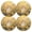 Orange, variant on Ryvnso Cat in Sunflower Round Plate Mats Dining Table Placemat Set of 4 for Holiday Decoration