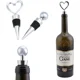 thumbnail image 4 of 10 tapones de vino de acero inoxidable, tapón de botella de bebidas para colección de vino, vino tinto, champán, cerveza, protector de sello (5 en forma de corazón + 5 en forma de bola) Rojo Verde, 4 of 5