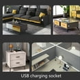 thumbnail image 4 of YIEMEEN Double USB Desk Recessed Power Socket 3 Port USB Socket Desk Charging Adapter, 4 of 11