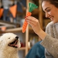 thumbnail image 5 of Holloyiver Puppy Teething Chew Toys,Carrot Dog Rope Toys for Aggressive Chewers,Durable Cotton Chew Toys for Small/Medium/Large Dogs, Puppy Teething Toys for Teeth Cleaning, 5 of 9