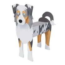 BNNG Garden Flower Pot Dog Poodle Chihuahua Cute Animal Planters Flower Pot Dog Planter Storage Containers Dog Planters Pet Dog Storage Pots Animal Shaped Planter Pot Suitable for Pet Lover