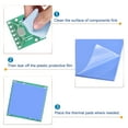 thumbnail image 5 of Uxcell Thermal Pad Heat Conduction Silicone Pads 100 x 100 x 2.5 mm 1.5W Gap Filler Blue 1 Pack, 5 of 5
