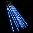 thumbnail image 1 of Luces LED tipo meteorito VidaXL para exteriores e interiores, 36 LED azules de 2 pies, 1 of 7