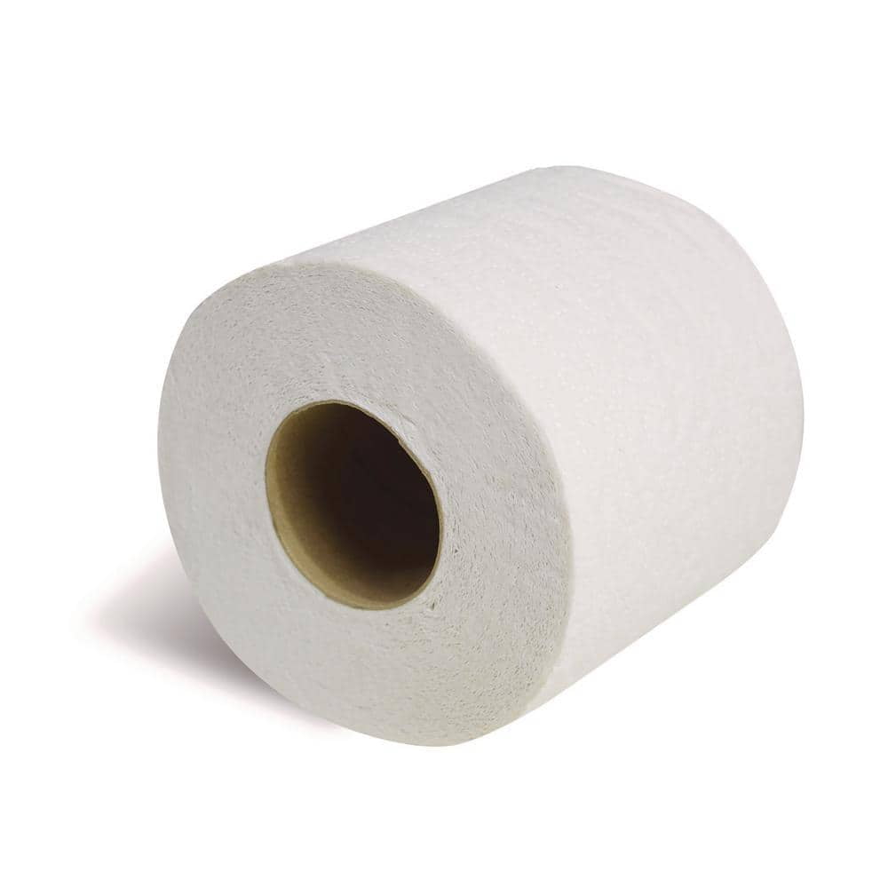 4.5 in. x 3 in. 2-Ply White Septic Safe Toilet Paper (500-Sheets/Roll, 96-Rolls/Carton)