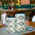 thumbnail image 3 of Yayeee Flameless Candles with Remote Flickering Battery Operated Multi Color Changing, Geometric Designs, 3 of 7