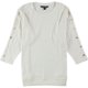 thumbnail image 1 of Camiseta básica Ralph Lauren para mujer con diseño de gofres blanquecino mediana, 1 of 1