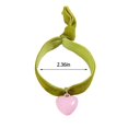 thumbnail image 3 of JilgTeok Bracelets for Women New Valentine's Day Series Stretch Velvet Wide Band Heart Peach Bracelet Women's Fashion Hand Jewellery Bracelet Mothers Day Gifts, 3 of 7