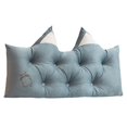 thumbnail image 1 of REK " Style Cat Ear Design Bedside Pillow Comfortable Backrest For Couch Sofa And Window Seat With Soft Large Cushion", 1 of 4