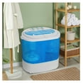 thumbnail image 5 of Portable Washer Compact Twin Tub 9.9 LB Mini Top Load Washing Machine Washer/Spinner w/ 6.57 FT Inlet Hose, 5 of 6