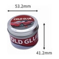 thumbnail image 2 of Car Cold Glue Dent Puller Portable Dent Remover for Paintless Dent Repair with Pulling Tabs, 2 of 6