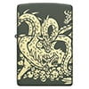 Green Matte Dragon Design
