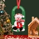 thumbnail image 1 of Decoraciones para perchas de puerta navideñas - Adorno mono de muñeco de nieve de una pieza para el pomo de puerta interior, 1 of 5